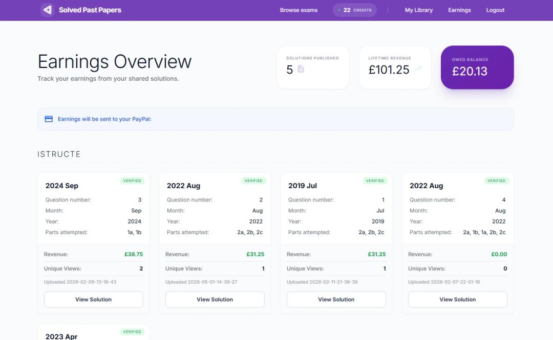 Dashboard Tracking